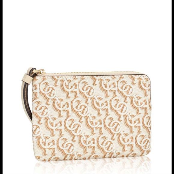 Coach Monogram Wristlet Wallet - Picture 1 of 6